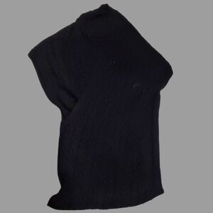 COP. COPINE Irregular Wrap Around Sweater Vest Asymmetrical